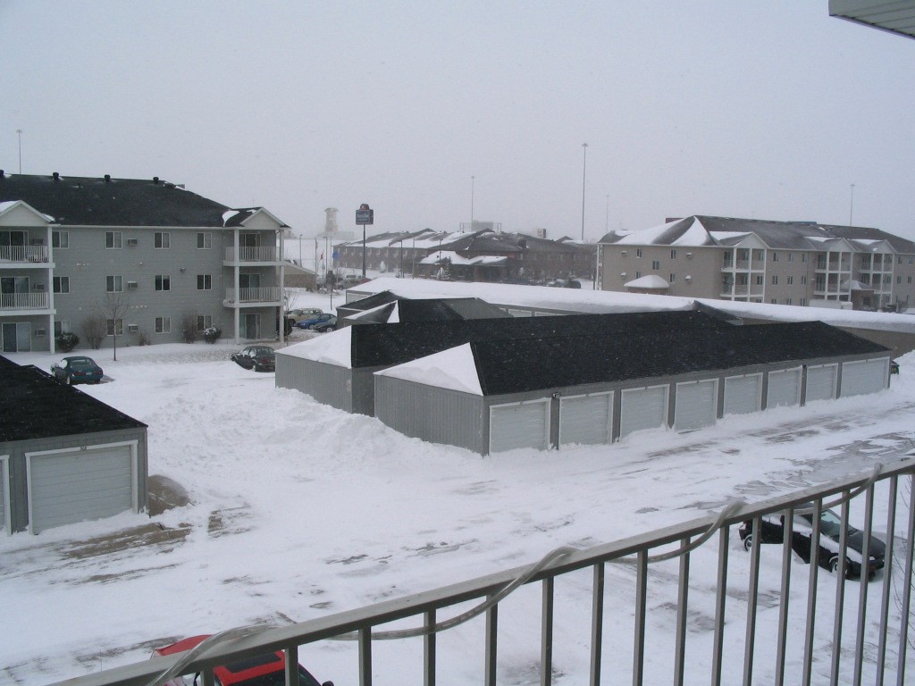 our lovely April winter storm