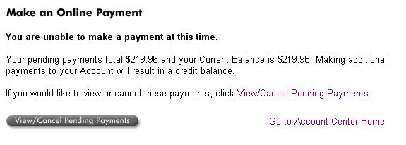 Credit Card ... Paid in FULL
